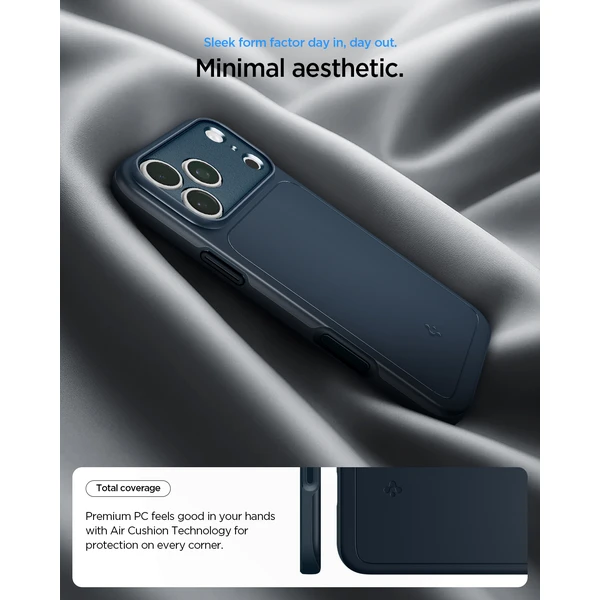 Spigen Thin Fit MagSafe kryt iPhone 18 Pro Max/17 Pro Max metal slate - Puzdra - Obrázok 794613675f964710bf3425838ec33c29