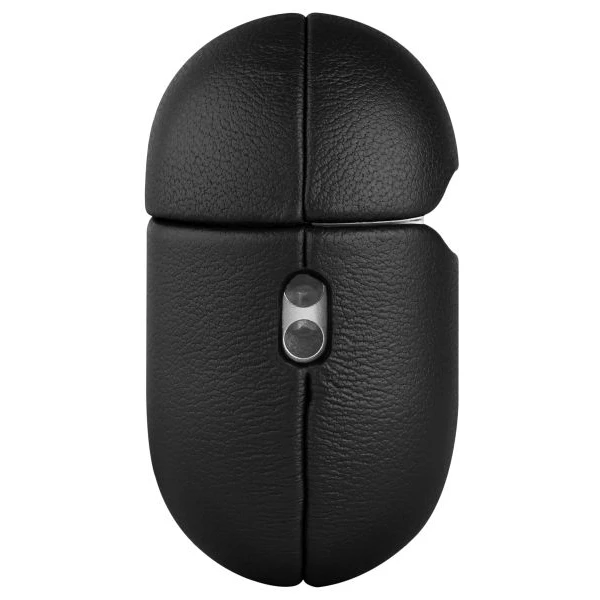FIXED PodsLeather kožené púzdro pre Apple AirPods 3 čierne - Puzdra - Obrázok 795339b594084f1c8d8633664093c6b4