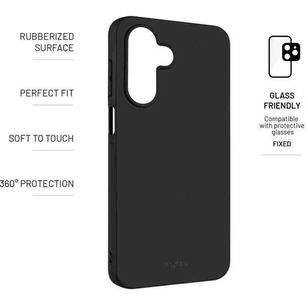 FIXED Story silikónový kryt Samsung Galaxy A17 4G/5G čierny - Puzdra - Obrázok 7963c9b10938461fb1a490dfe8187fc2