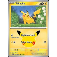 Pikachu (30C 045) - 30th Celebration [Holo] - Kusové karty