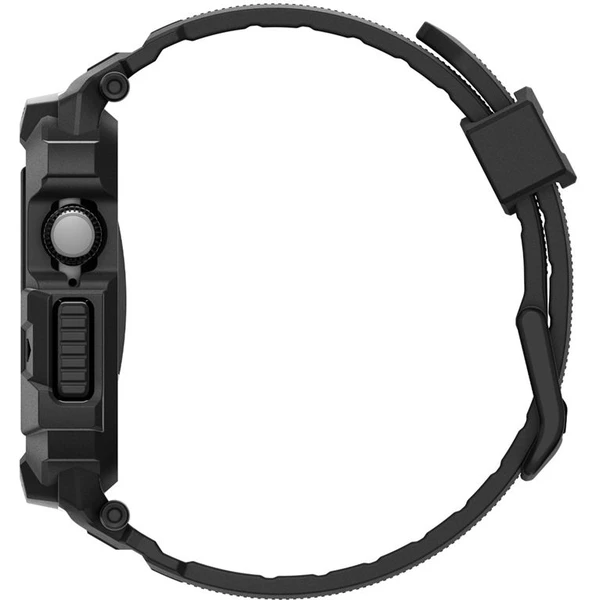 Spigen Rugged Armor Pro 2 puzdro Apple Watch 11 (42mm) matte black - Puzdra - Obrázok 799b40837bdd4fa3a7057791212c626a