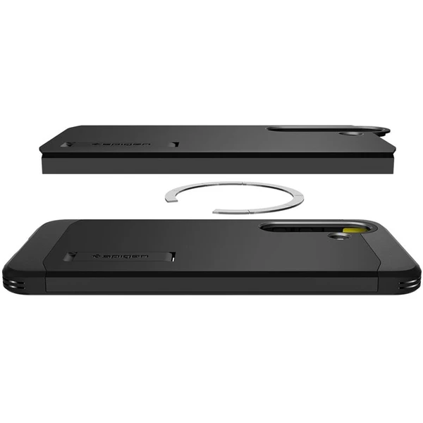 Spigen Tough Armor MagSafe kryt Samsung Galaxy S25+ čierny - Puzdra - Obrázok 799d73b439b141f387ce41237caf14c5