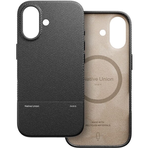 Native Union (RE) Classic MagSafe kryt z recyklovaného materiálu iPhone 17 black