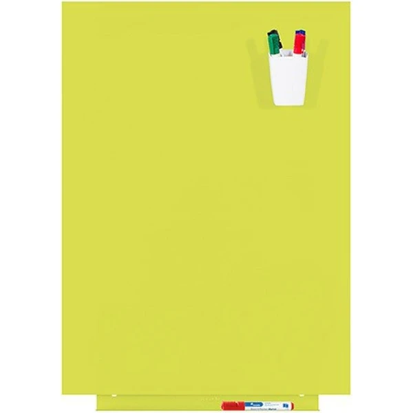 Rocada Skin Colour 6419R-1016 magnetická tabuľa sírová žltá RAL 1016 - Magnetické tabule - Obrázok 79EN000K01