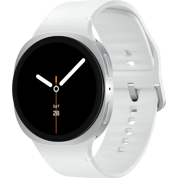 Samsung Galaxy Watch8 (44mm) LTE strieborná - Inteligentné hodinky - Hlavný obrázok