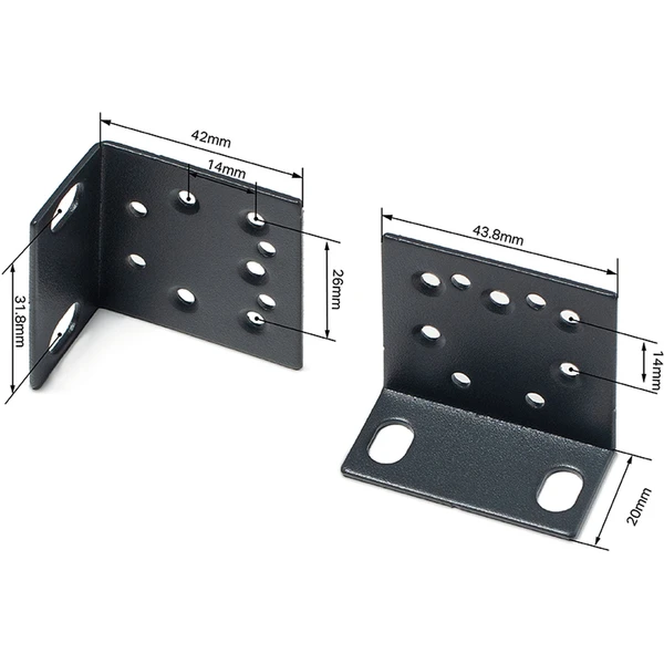 TP-Link RackMount Kit-19 Sada pre montáž prepínačov do racku - Držiaky - Obrázok 79O8G00101