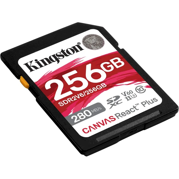 Kingston Canvas React Plus SDXC 256GB - Pamäťové karty - Obrázok 79PC000J01