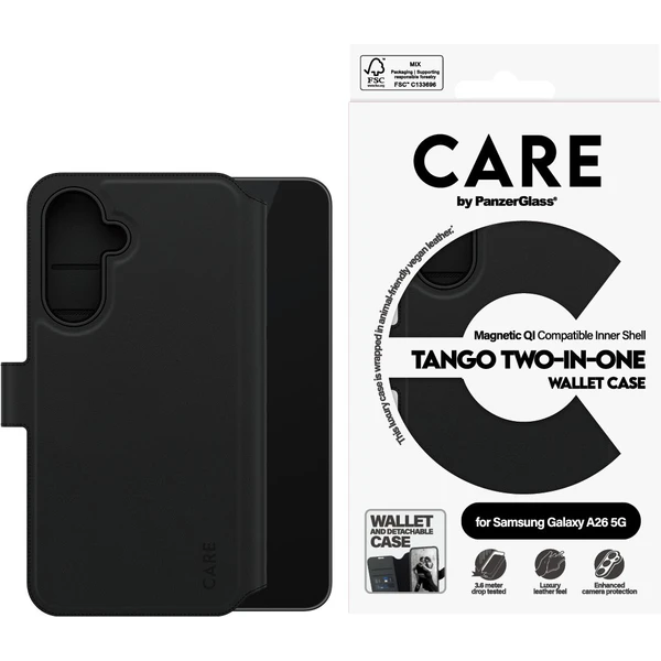 PanzerGlass® CARE púzdro Samsung Galaxy A26 Tango 2v1 Wallet - Puzdra - Obrázok 79UC000K01