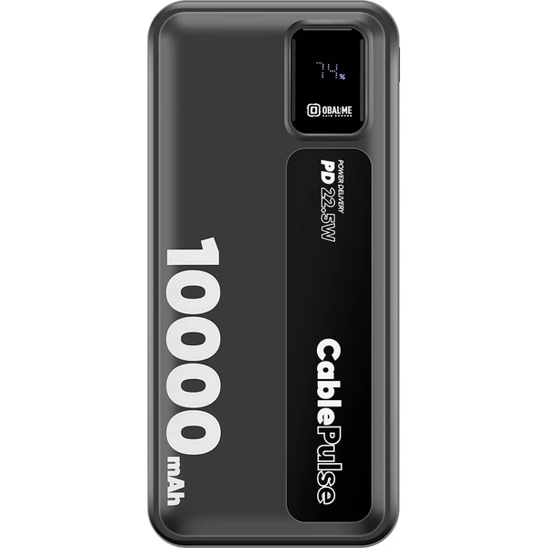 OBAL:ME CablePulse Powerbanka 10000mAh 22,5W Čierna - Powerbanky - Obrázok 79a1bacbceb14a8bbe916b4a4311fb90