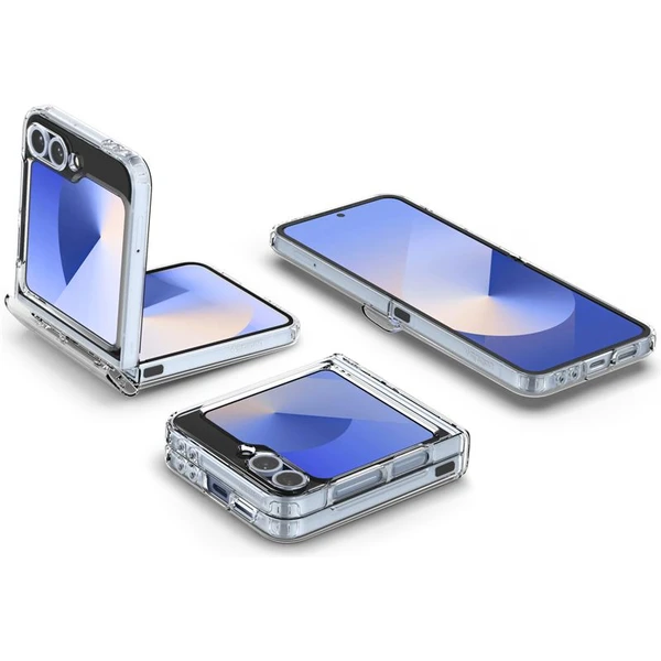 Spigen Ultra Hybrid Pre MagSafe kryt Samsung Galaxy Z Flip7 FE/Flip6 číry/biely - Puzdra - Obrázok 79a6bbf380bc411da8bfc0e3b639cd03