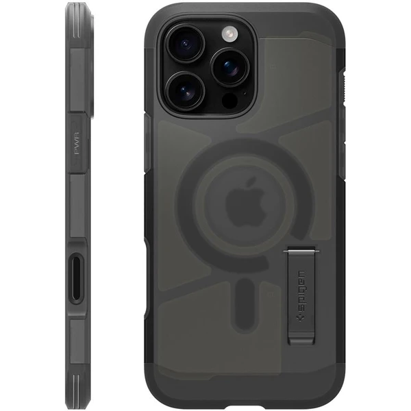 Spigen Tough Armor T MagSafe kryt iPhone 16 Pre Max čierny - Puzdra - Obrázok 79aa9ecbeb504eb9beecb23c3e006f47