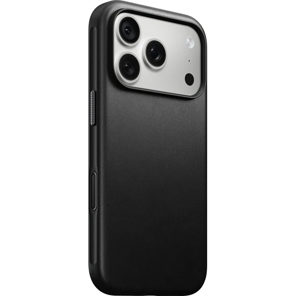 Nomad Modern Leather MagSafe kožený kryt iPhone 17 Pro/18 Pro Black - Puzdra - Hlavný obrázok