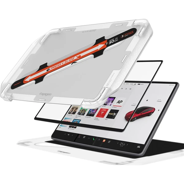 Spigen EZ Fit Anti Glare Screen Protector tvrdené sklo Tesla Model 3 Highland 2024 - Ochranné fólie a sklo - Obrázok 79cbeb9d92f6449e89d0950693588ff0