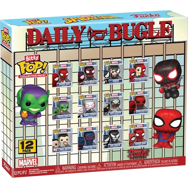 Funko Bitty POP: Spider-Man - Multipack 12 ks - Funko POP! - Obrázok 7AYM000K01