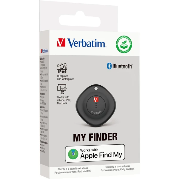 VERBATIM Bluetooth My Finder Bluetooth Tracker (1ks) - Lokátory - Obrázok 7B53000O01