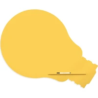 Rocada Skin Shape Idea 6460-1023 magnetická tabuľa žltá dopravná RAL 1023 - Magnetické tabule