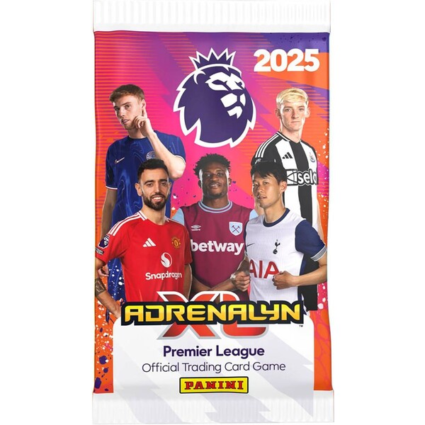 Futbalové karty Panini Premier League 2024/2025 Adrenalyn balíček