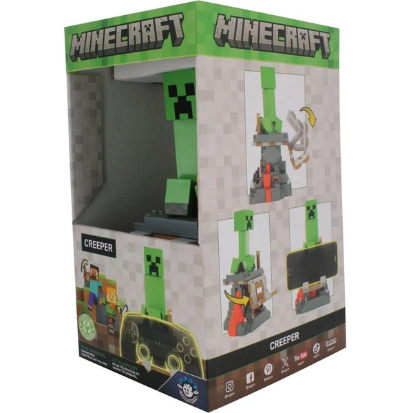 EXG Cable Guys Minecraft - Creeper R.E.S.T - Figúrky - Obrázok 7COG000J01