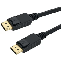 PremiumCord DisplayPort 1.2/DisplayPort 1.2 kábel 4K 5m čierny - Káble a redukcie