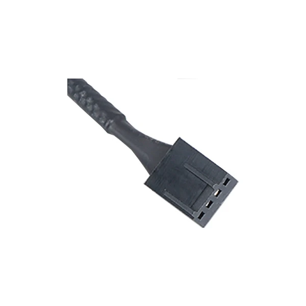 Akasa predlžovací kábel 4PIN konektory pre PWM a 3pin ventilátora, 30 cm - Káble a redukcie - Obrázok 7D4X600301