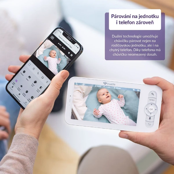 TrueLife NannyCam R7 Dual Smart detská pestúnka - Kamery - Obrázok 7EE0000N01