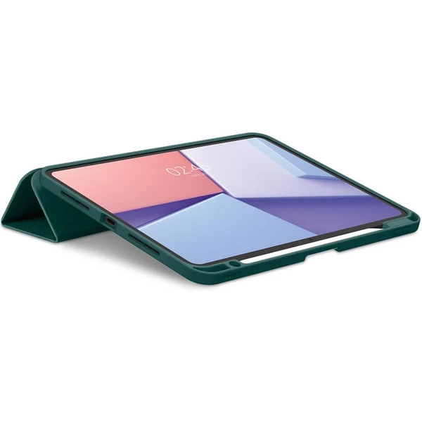 Spigen Urban Fit púzdro iPad Pro 11" (2025) polnočne zelené - Puzdra - Obrázok 7EE5000O01