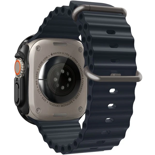 Spigen Thin Fit 360 kryt Apple Watch Ultra 3/2/1 (49mm) čierny - Puzdra - Obrázok 7EO0000701
