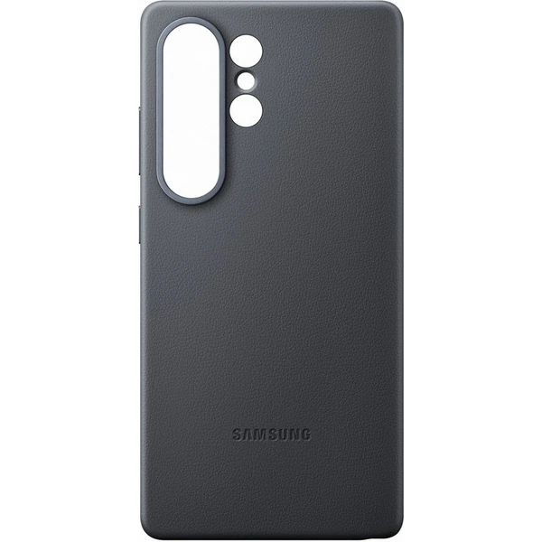 Samsung Kindsuit Case kryt z vegánskej kože Galaxy S25 Ultra čierny - Puzdra - Obrázok 7FCC000J01