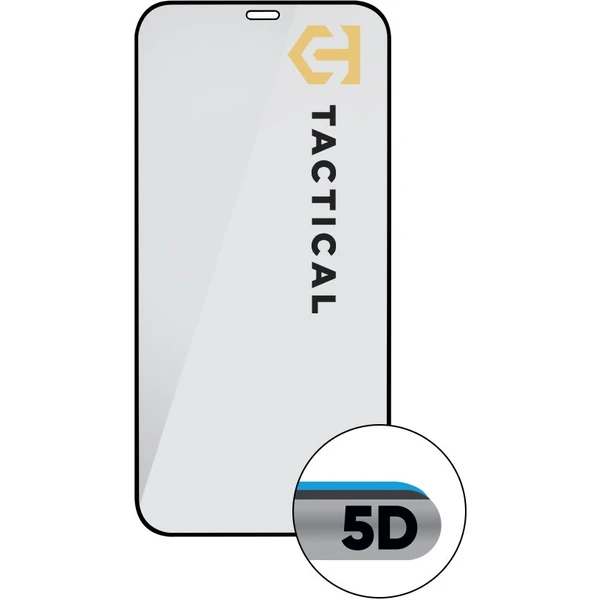 Tactical Glass Shield 5D sklo pre iPhone 12/12 Pro čierne - Ochranné fólie a sklo - Obrázok 7FN2G00101
