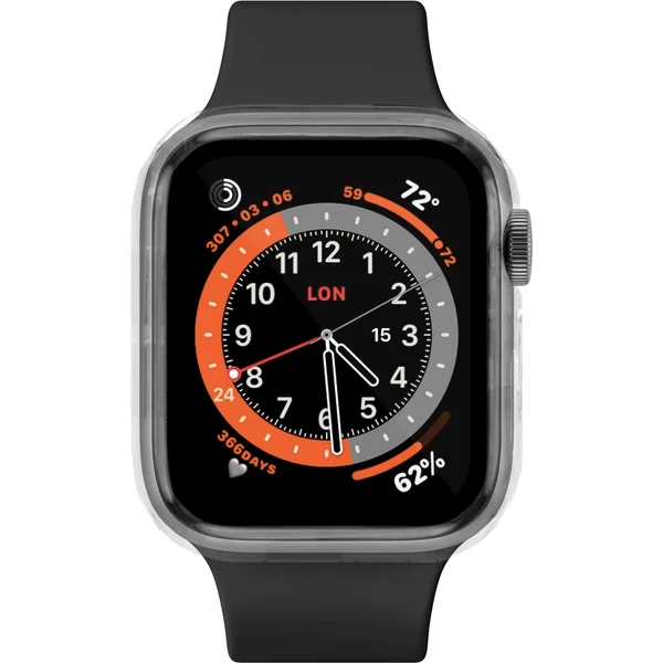 FIXED Pure ochranné puzdro s temperovaným sklom Apple Watch 40mm číre - Puzdra - Obrázok 7G6N600301