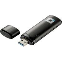 D-Link AC1300 Wi-Fi USB adaptér čierny - Sieťové karty