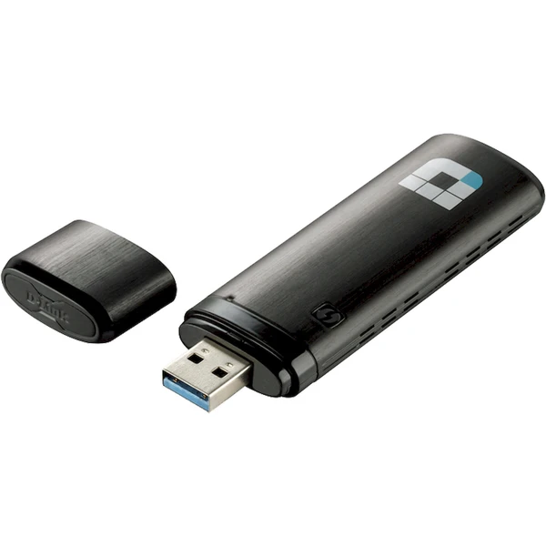 D-Link AC1300 Wi-Fi USB adaptér čierny - Sieťové karty - Hlavný obrázok