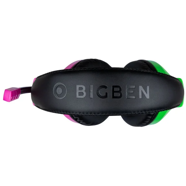 Headset Bigben Wired Stereo Pink + Green (Switch) - Slúchadlá - Obrázok 7GQMF00101
