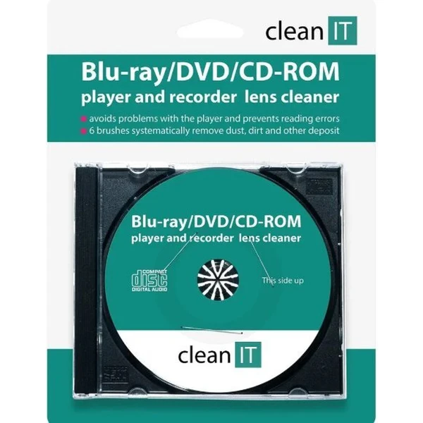 CLEAN IT čistiaci CD pre Blu-ray/DVD/CD-ROM prehrávače (CL-320) - Čistiace roztoky - Hlavný obrázok