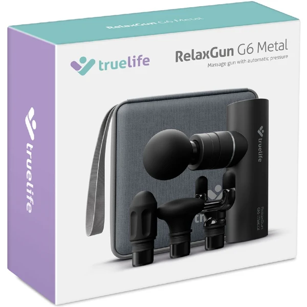 TrueLife RelaxGun G6 Metal masážny stroj - Masážny prístroj - Obrázok 7HE0000N01