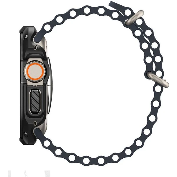 Spigen Tough Armor kryt Apple Watch Ultra 3/2/1 (49mm) čierny - Puzdra - Obrázok 7HO0000701