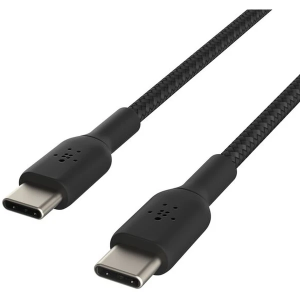 Belkin BOOST Charge opletený napájací kábel USB-C/USB-C 60W 0,15m čierny - Káble a redukcie - Obrázok 7HQF000N01