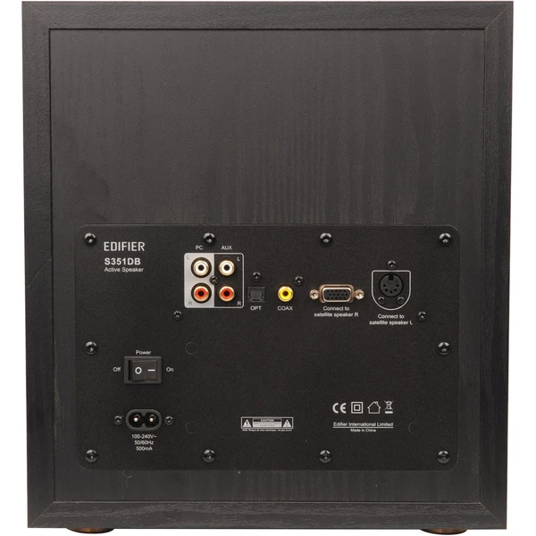 EDIFIER SPEAKERS S351DB reproduktory čierna - Reproduktory - Obrázok 7I71000K01