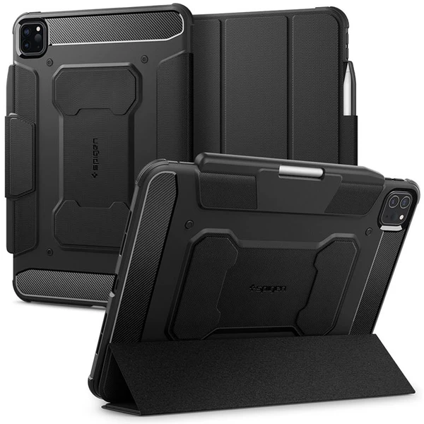 Spigen Rugged Armor Pro púzdro iPad Pro 11" (2025) čierne - Puzdra - Hlavný obrázok
