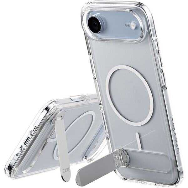 E-shop PanzerGlass® CARE Kickstand kryt s MagSafe Apple iPhone Air strieborný/biely