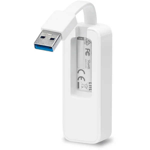 TP-LINK UE300 adaptér USB 3.0 na Ethernet, biely - Sieťové karty - Obrázok 7JGFF00101