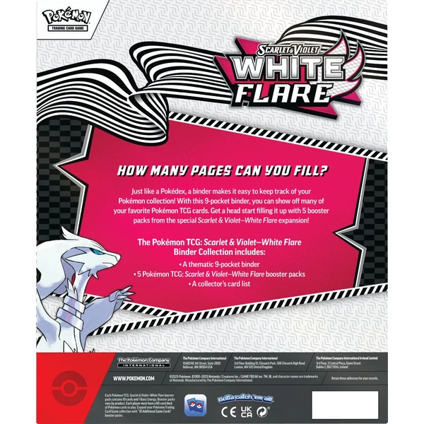 Pokémon TCG: SV10.5 White Flare - Binder Collection - Pokémon karty - Obrázok 7JPD000K01