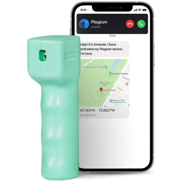 Plégium smart pepřový sprej mini - zelený - Vychytávky - Hlavný obrázok