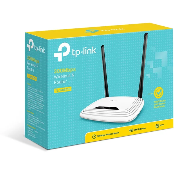 TP-Link TL-WR841N Wi-Fi 4 router biely - Wi-Fi routery - Obrázok 7KBFF00101