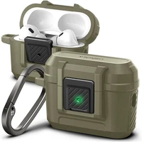 Spigen Lock Fit odolné púzdro Apple AirPods Pro 2 gen. vintage khaki - Puzdra
