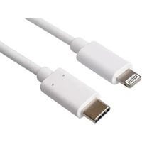 PremiumCord USB-C/Lightning napájací kábel 0,5 m biely - Káble a redukcie