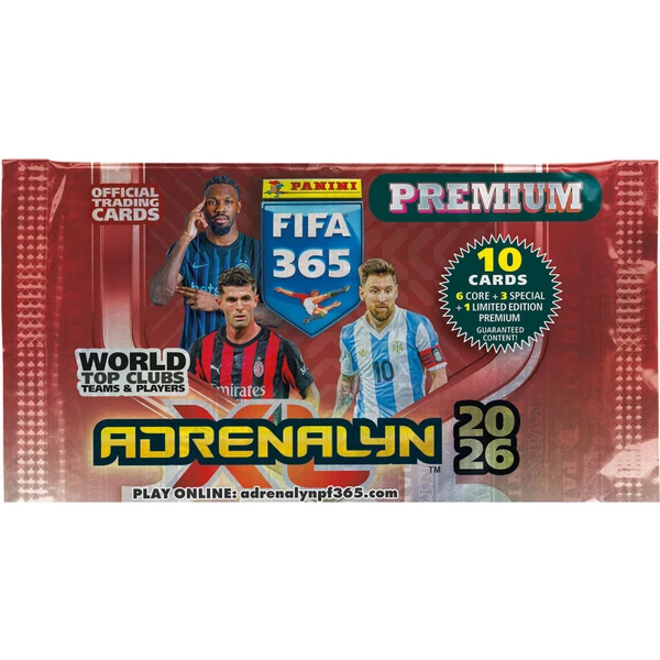 Panini FIFA 365 2025/2026 Adrenalyn - Premium Packet - Futbalové karty - Hlavný obrázok