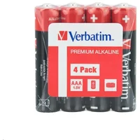 Verbatim alkalické batérie AAA LR3 4x (eko-balenie) - Batérie