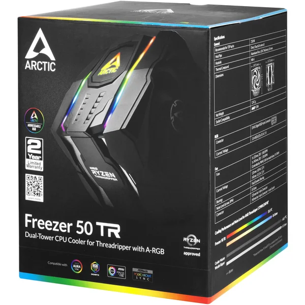 Arctic Freezer 50 TR s ARGB ovládačom - Chladiče - Obrázok 7LZKF00101