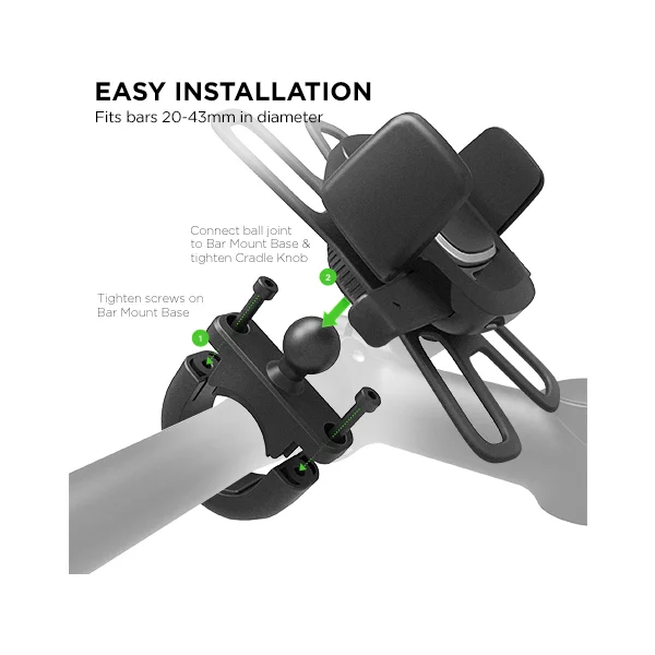 iOttie Easy One Touch 4 Bike Mount univerzálny držiak na bicykel - Držiaky - Obrázok 7N5N000101